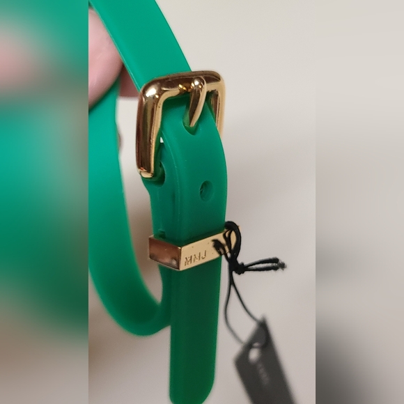 Green Bracelet with gold buckle NWT - Picture 6 of 6